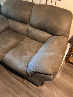 Green small couch