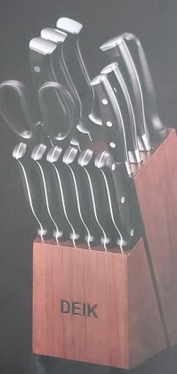 DEIK 15pcs KNIFE SET NEW $60~ FIRM PRICE ~