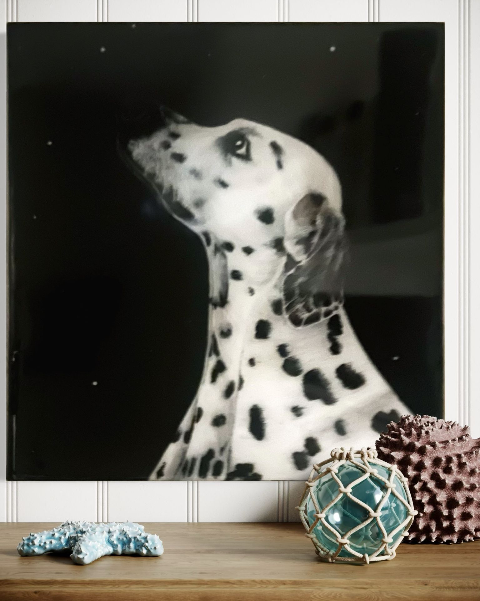 ✨Paintings By Gigi✨. 14 X 11. Dalmatian Staring At The Stars