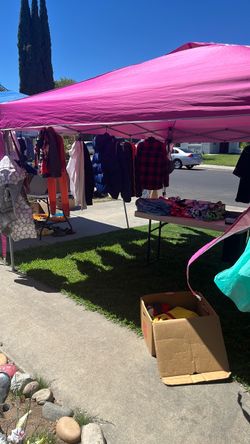 Yard sale 25 cents everything