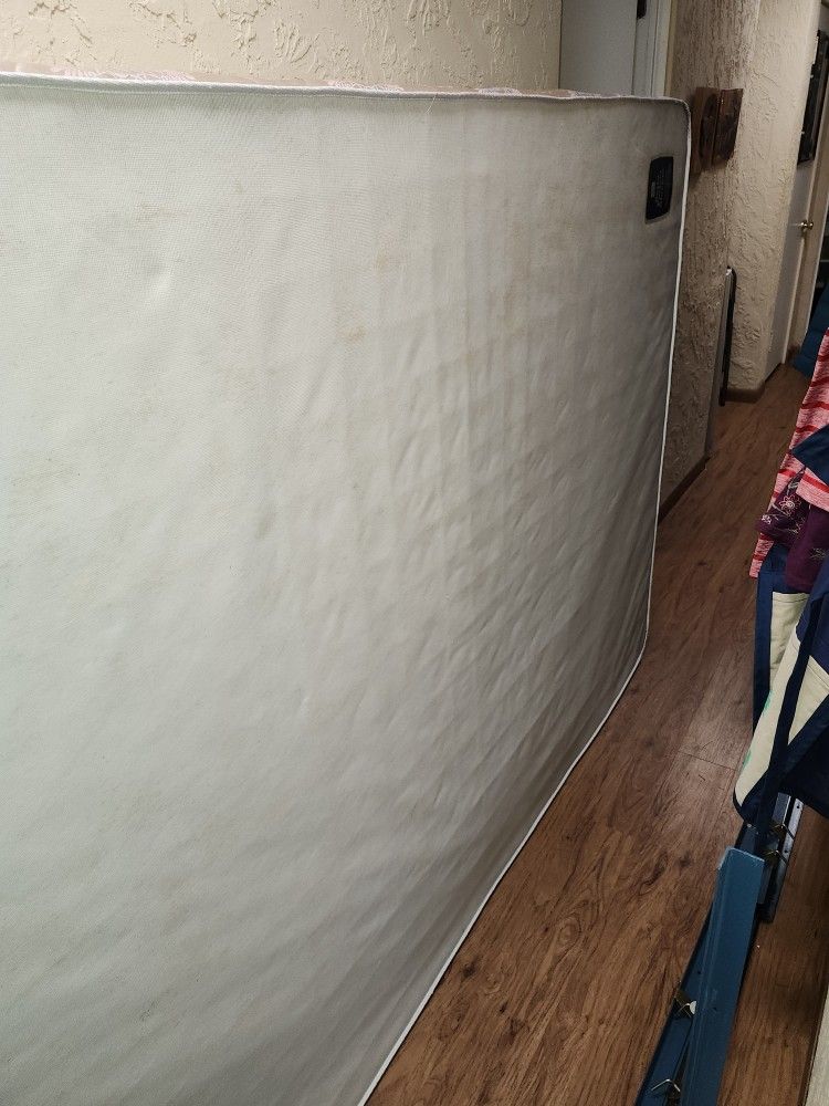 Queen Box Spring & Bed Frame