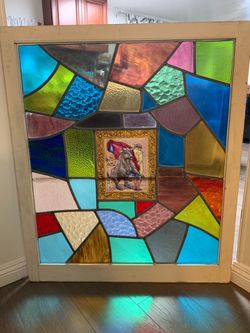 Stained glass art work