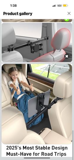 Car tablet holder