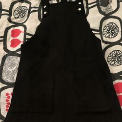 Black Overall Dress