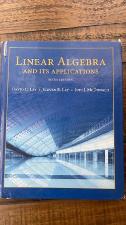 Linear algebra