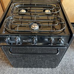 Magic chef RV oven and cooktop