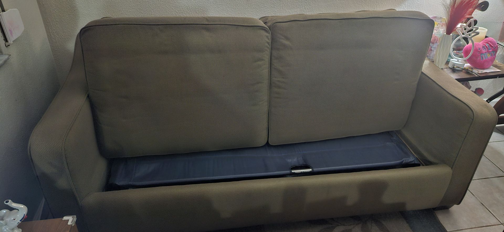 Queen sofa bed brown color