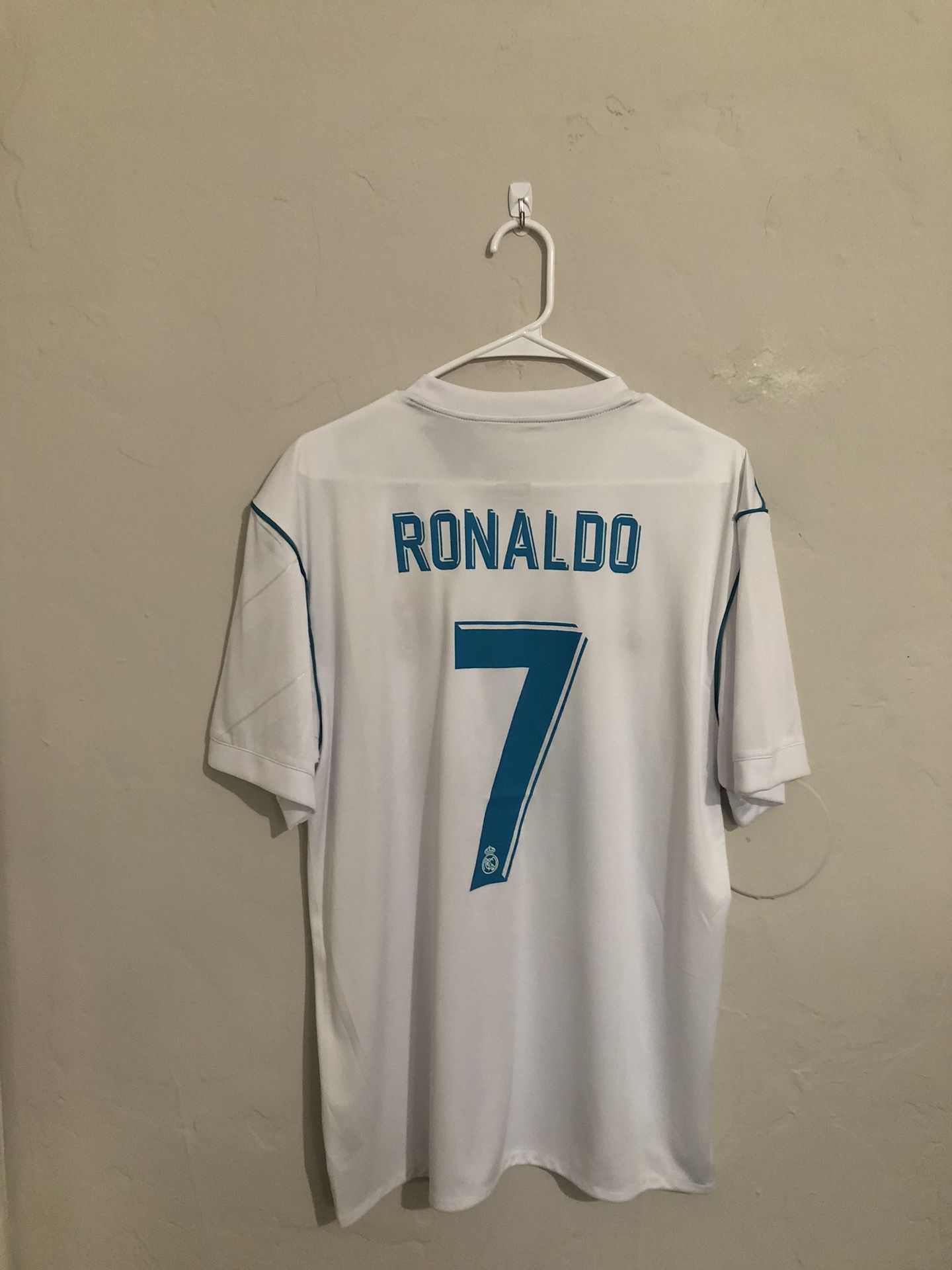 Real Madrid 2017-18 Home Ronaldo Jersey (small Medium Large XL)