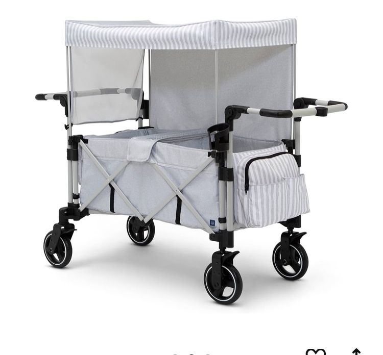 GAP STROLLER AND WAGON BRAND NEW FOR TWO KIDS WITH SEAT BELT