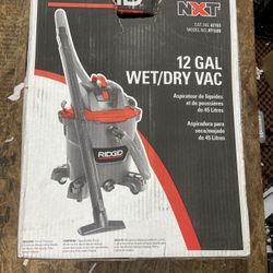 Ridgid 12 Gallon Nxt Wet/dry Vac (Rt1200)