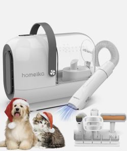 Homeika Pet Grooming Kit & Dog Hair Vacuum 99% Pet Hair Suction