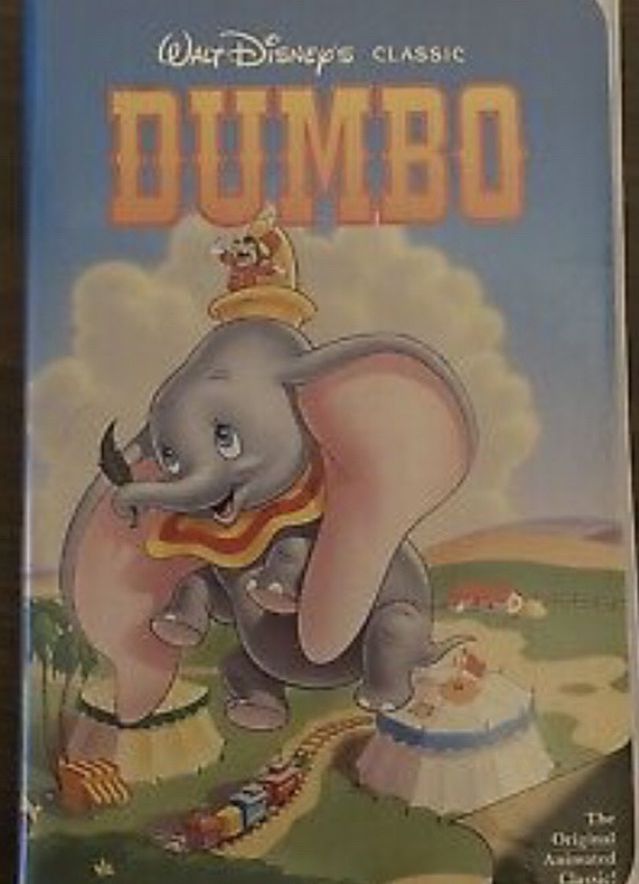 Dumbo Black Diamond Edition VHS Very Rare