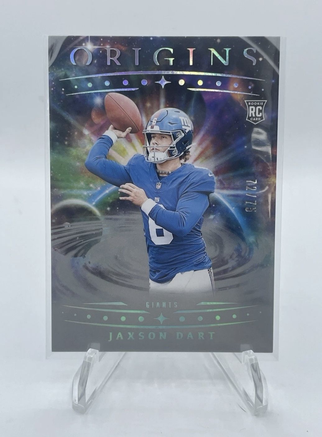Jaxson Dart Numbered Origins Rookie /75