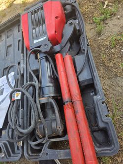 Bauer 1632E-B Hex Lower Wall Breaker Hammer Kit 15 Amp 35 Lb. 1-1/8 In