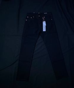 Purple jeans