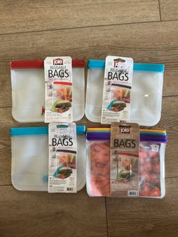 New Joie Reusable Food Storage Bags – 4 Packs