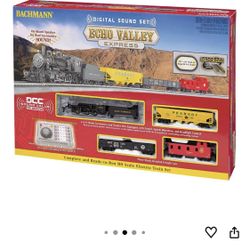 Bachmann Trains - Echo Valley Express DCC Sound Value Ready To Run Electric Train Set - HO Scale “New” $300 Firm On Price