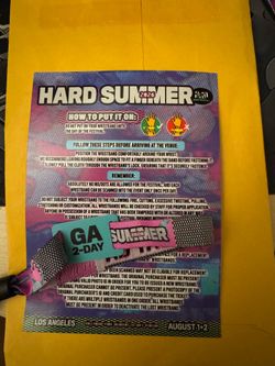 HARD SUMMER 2-Day GA Wristband