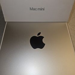 Mac Mini Computer And Mouse