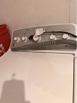 GE washer and dryer set