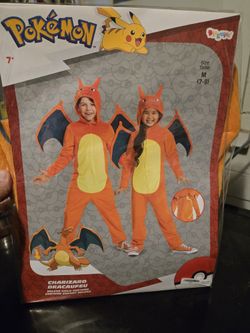 Size Medium 7-8 Pokémon Halloween Costume Charizard