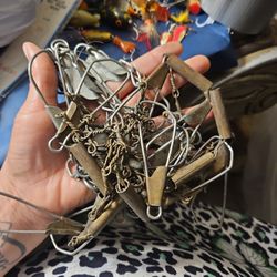 2 Vintage  Fishing Chains