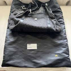 Fendi Zucca Zucchino canvas tote bag With Dust Bag
