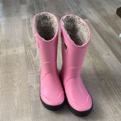 Like New Bogs Sz 1 Young Girls