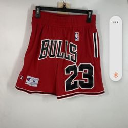 Vintage Style Champion Chicago Bulls Jordan 23 Shorts NWT Medium NBA”