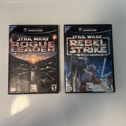 Star Wars Rogue Leader And Rebel Strike For The Nintendo GameCube 