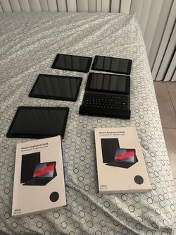 5 Tablets and 2 Smart Keyboard case (offers)