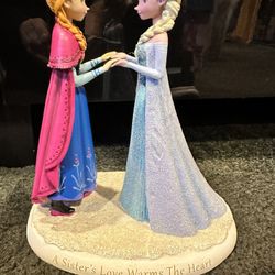 Disney Frozen Hamilton Collection A Sister's Love Warms The Heart Elsa figure