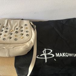 B Markowsksy Leather Lined  Handbag