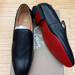 Christian Louboutin Dandelion leather loafers