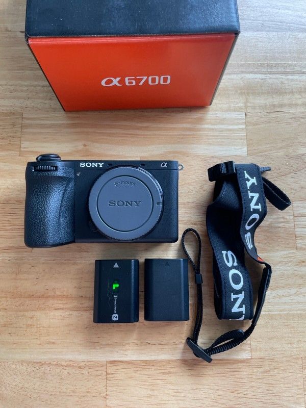 Sony Alpha a6700 26 MP APS-C Mirrorless Camera - Black (Body Only))