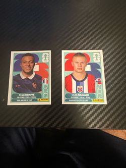 Mbappe x Haaland stickers