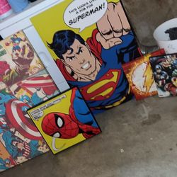 Super Hero Wall Decor