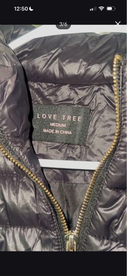 Love Tree Puffer Jacket Medium