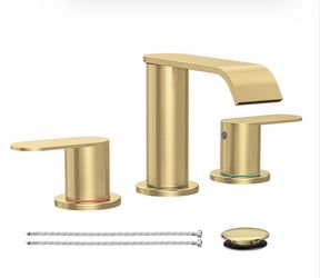 8 Inch Widespread Waterfall Bathroom Faucet