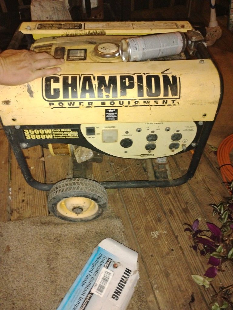 Champion 5000 Watt  Generator 
