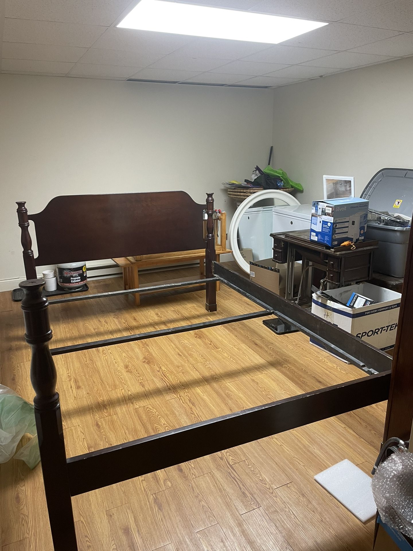 Solid Wood Queen Size Bed Frame
