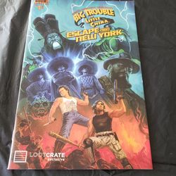 Lootcrate Big Trouble in Little China Comic