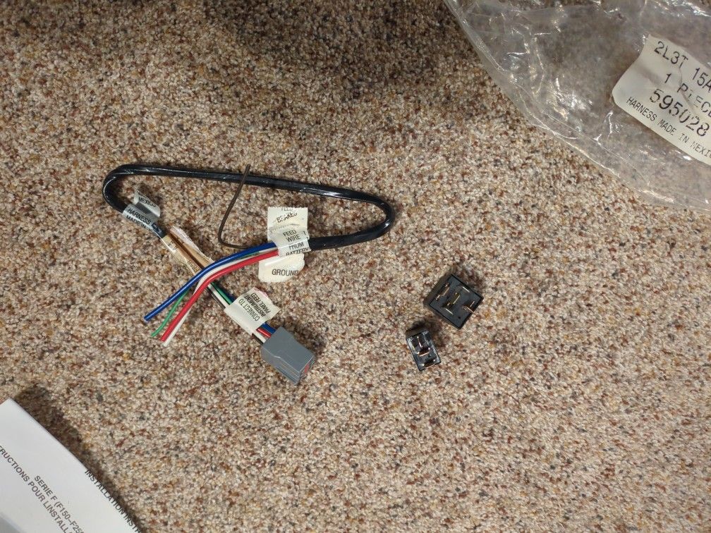 Harley Davidson F Series Electrical Tow System With Instructions