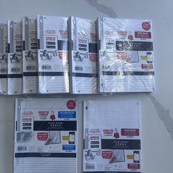 Five Star Wide Ruled Reinforced Filler Paper, 150 sheets.