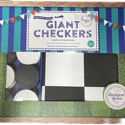 3 Backyard Games: Giant Checkers Set, Lawn Bowling + Table Top Cornhole 