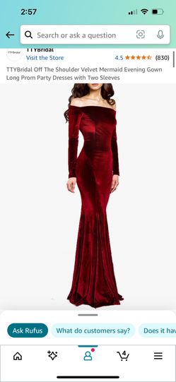 Mermaid Evening Dress