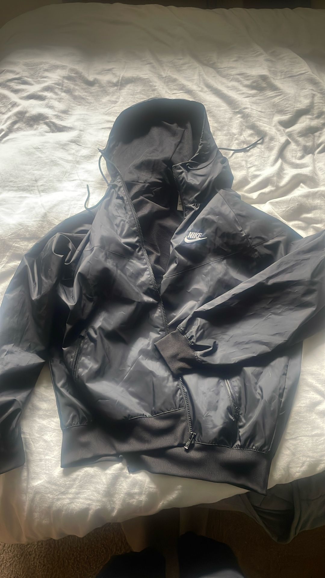 Nike Windrunner Rain Jacket Men’s Large Black