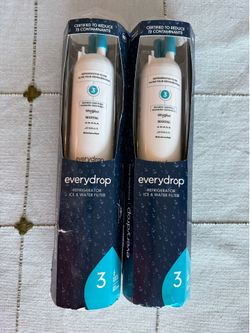 Two Everydrop Refrigerator Ice & Water filter 3