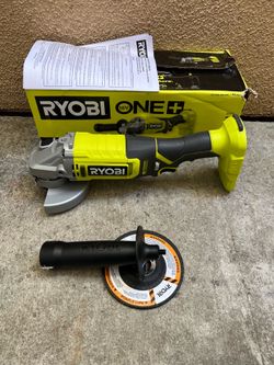 RYOBI ONE+ 18V Cordless 4-1/2 in. Angle Grinder (Tool Only)