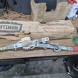 Brand New Vintage Craftsman Puller Winch 